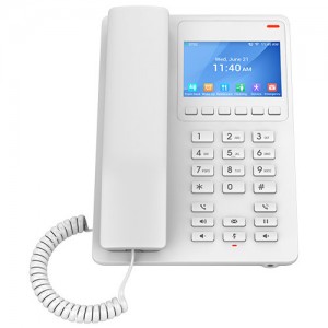 Grandstream GHP630 Готельний IP-телефон білий з дисплеєм