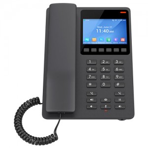 Grandstream GHP631 Готельний IP-телефон чорний з дисплеєм